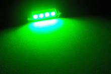 LED Tubular/Festoon Verde