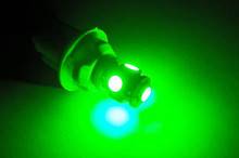 LED T10 - Casquilho W5W - Verde