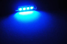 LED Tubular/Festoon Azul