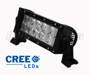 Barra LED CREE 4D Fila Dupla 36W 3300 Lumens para 4X4 - Quad - SSV