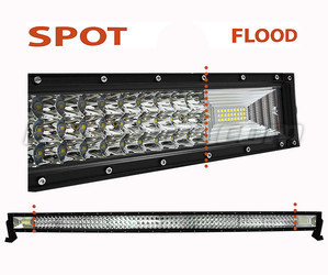 Barra LED Curva Combo 300W 24000 Lumens 1277 mm Spot VS Flood