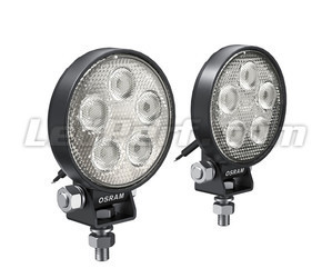 2x luzes de trabalho LED Osram LEDriving® ROUND VX70-SP