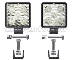 Conjunto de Fixação das Faróis de trabalho LED Osram LEDriving® CUBE VX70-WD