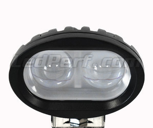Farol adicional LED CREE Oval 20W para Moto - Scooter - Quad Longo alcance