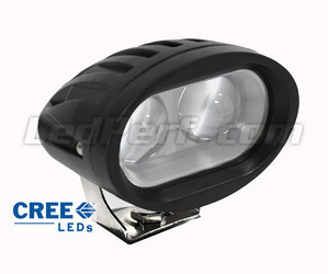 Farol adicional LED CREE Oval 20W para Moto - Scooter - Quad