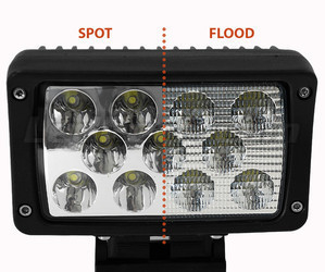 Farol adicional LED Retangular 33W para 4X4 - Quad - SSV Spot VS Flood