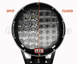 Luz de trabalho LED Redondo CREE 185W para 4X4 - Camião - Trator Spot VS Flood