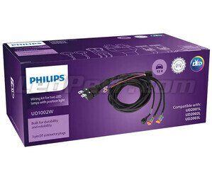 Cablagem com relé Philips Ultinon Drive UD1002W - 2 Conectores DT 3 Pin