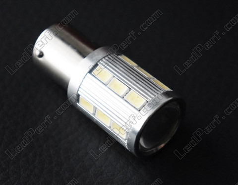 LED 1157 - 7528 - P21/5W maginifier alta potência com lupa para Luzes de circulação diurna diurnos e Luz de marcha atrás