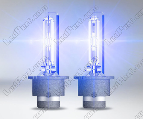 Iluminação azulada de Lâmpadas Xénon D2S Osram Xenarc Cool Blue Boost 7000K - 66240CBB-HCB