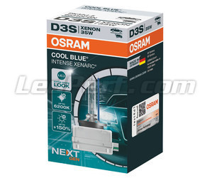 Lâmpada Xénon D3S Osram Xenarc Cool Blue Intense NEXT GEN 6200K em seu Embalagem - 66340CBN