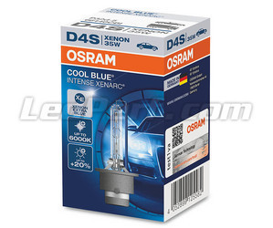 Lâmpada Xénon D4S Osram Xenarc Cool Blue Intense 6000K em seu Embalagem - 66440CBI