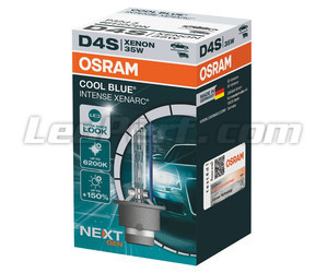 Lâmpada Xénon D4S Osram Xenarc Cool Blue Intense NEXT GEN 6200K em seu Embalagem - 66440CBN