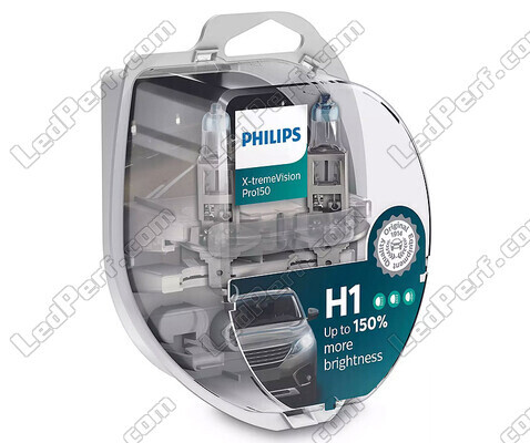 Pack de 2 lâmpadas H1 Philips X-tremeVision PRO150 55W - 12258XVPB1