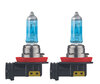 Pack de 2 lâmpadas H11 Philips WhiteVision ULTRA + Luzes de Posição - 12362WVUB1