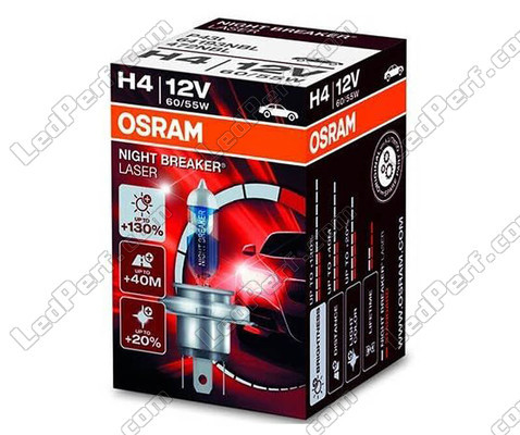 Lâmpada 9003 - H4 - HB2 Osram Night Breaker Laser +130% à unidade