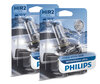 Pack de 2 lâmpadas HIR2 Philips WhiteVision ULTRA + Luzes de Posição - 9012WVUB1