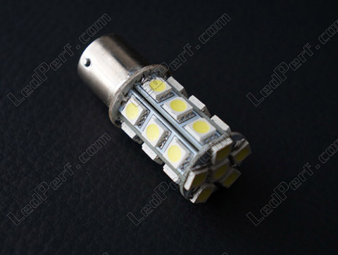 Lâmpada 24 LED SMD 1156 - 7506 - P21W Branco xénon