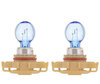 Pack de 2 lâmpadas PSX24W Philips WhiteVision ULTRA + Luzes de Posição - 12276WVUB1