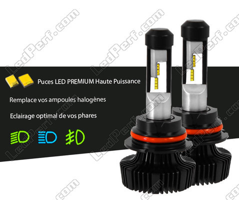 LED 9004 HB1 LED alta potência Tuning
