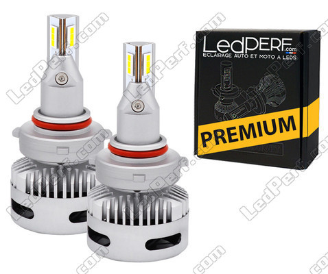 Lâmpadas 9005 (HB3) LED para carro com Faróis lenticular.