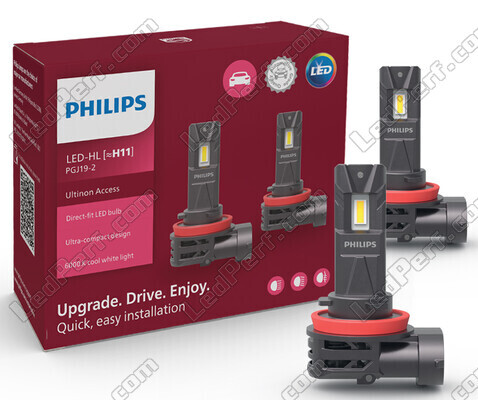 Lâmpadas H11 LED Philips Ultinon Access 12V - 11362U2500C2