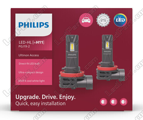 Lâmpadas H11 LED Philips Ultinon Access 12V - 11362U2500C2