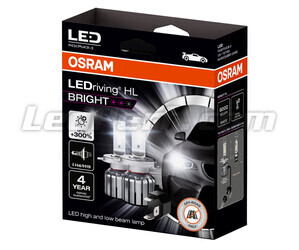 Embalagem de lâmpadas H19 LED Osram LEDriving HL Bright - 64193DWBRT-2HFB