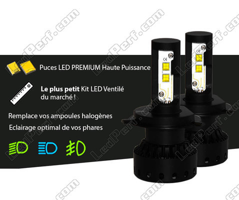 Lâmpadas 9003 - H4 - HB2 Bi LED