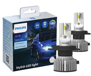 Kit de lâmpadas LED H4 PHILIPS Ultinon Pro3021 - 11342U3021X2