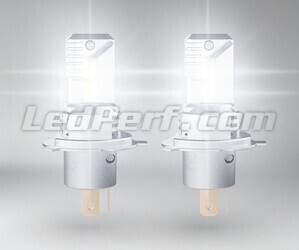 Lâmpadas H4 LED Osram Easy acesas