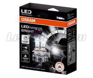 Embalagem de lâmpadas HB3/9005 LED Osram LEDriving HL Bright - 9005DWBRT-2HFB