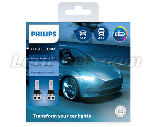 Kit de lâmpadas LED HIR2 PHILIPS Ultinon Essential LED - 11012UE2X2