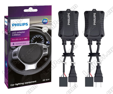2x adaptadores/decodificadores Canbus Philips para lâmpadas LED H7 12V - 18952X2