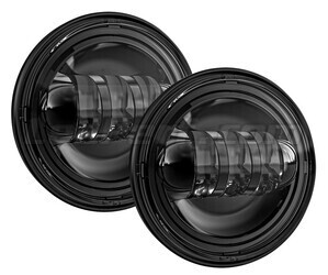 Ópticas Full LED negras de 4.5 polegadas para faróis auxiliares - Tipo 2