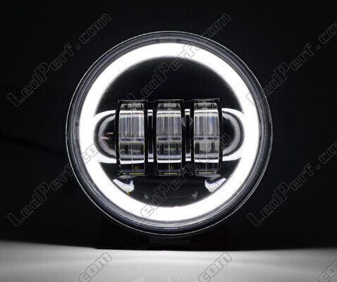 Ópticas Full LED cromadas de 4.5 polegadas para faróis auxiliares - Tipo 3