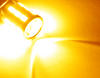 LED 7507 - 12496 - PY21W magnifier laranja alta potência com lupa para Piscas
