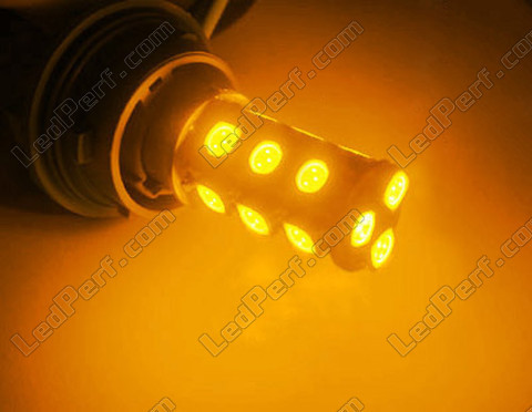 Lâmpada LED SMD 1156A - 7506A - P21W laranja farol