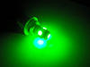 Lâmpada LED BAX9S 64132 - H6W Xtrem verde