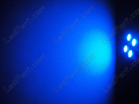 Lâmpada LED BAX9S 64132 - H6W Efficacity Azul