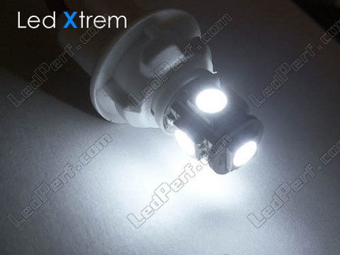 Lâmpada LED BAX9S 64132 - H6W Xtrem Anti-erro OBD branco Efeito xénon