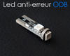Lâmpada LED 168 - 194 - T10 Panther W5W Sem erro Odb - Anti-erro OBD - 6000K Panther Azul