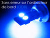 Lâmpada LED 168 - 194 - T10 W5W Sem erro Odb - Anti-erro OBD - Quad Azul