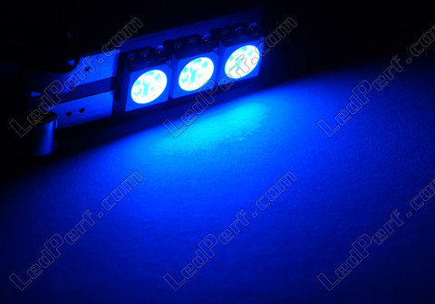 LED 168 - 194 - T10 W5W Motion azul  sem erro computador de bordo - Iluminação lateral -