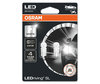 Embalagem de 2 lâmpadas 168 (W5W) T10 Osram LEDriving SL White 6000K