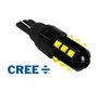 Lâmpada 168 - 194 - W5W - T10 LED T10 Ultimate Ultra Potente -   12 LEDs CREE - Anti-erro OBD