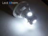 Lâmpada LED 168 - 194 - W5W - T10 Xtrem branco Efeito xénon