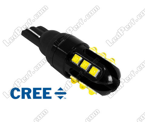 Lâmpada 168 - 194 - W5W - T10 LED T10 Ultimate Ultra Potente -   12 LEDs CREE - Anti-erro OBD