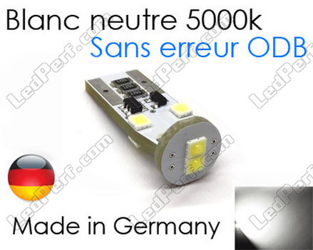Lâmpada LED 168 - 194 - T10 Supreme W5W Sem  erro Odb - Anti-erro OBD Branco neutro 5000K