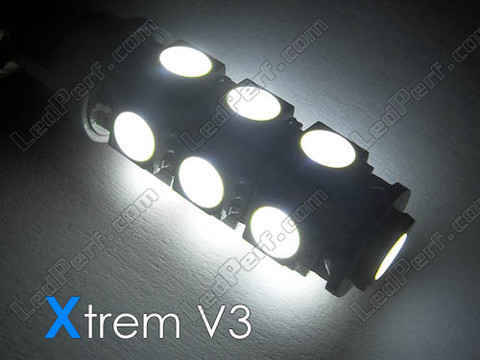 Lâmpada LED T10 - 168 - 194 - W5W W5W Xtrem V3 branco Efeito xénon